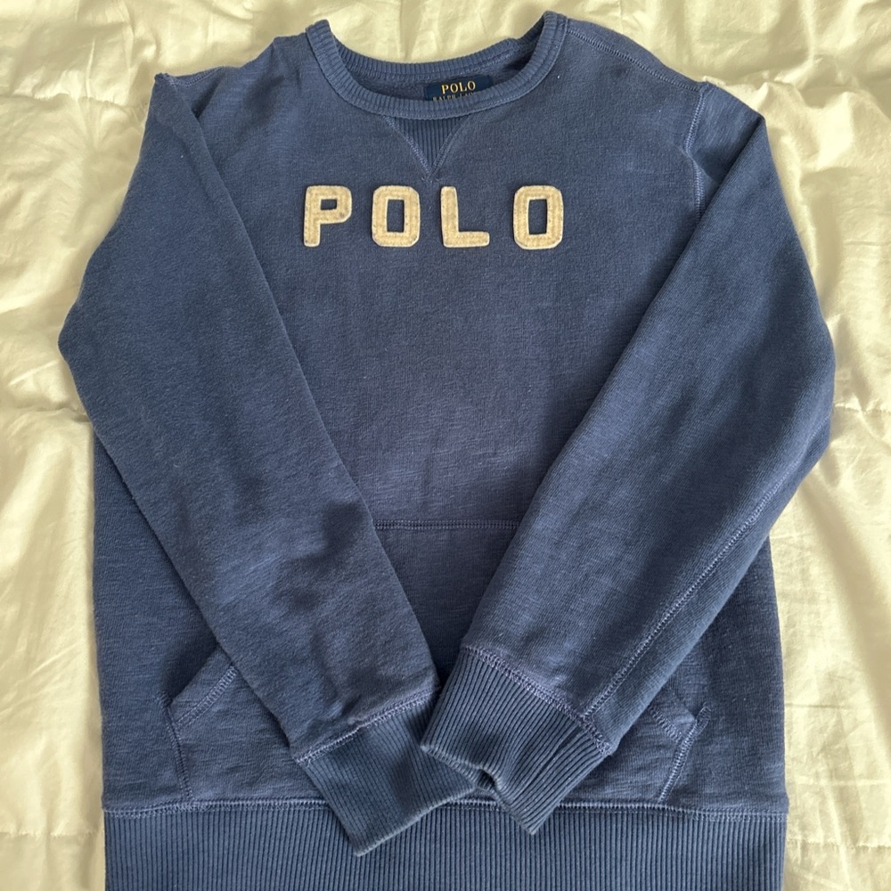Polo by Ralph Lauren Navy Crewneck Sweater